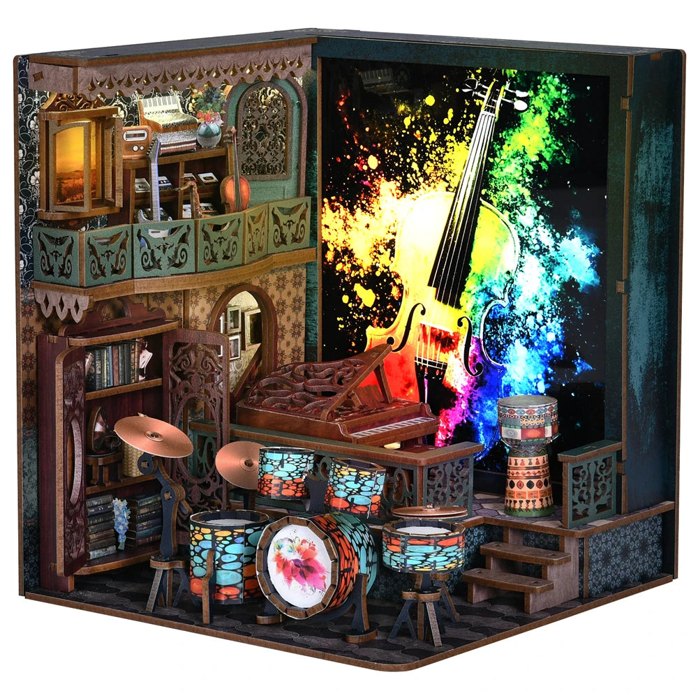 Explosive Notes Miniature Book Nook Kit