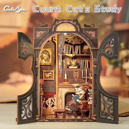 Owl Bookstore DIY Booknook Kit