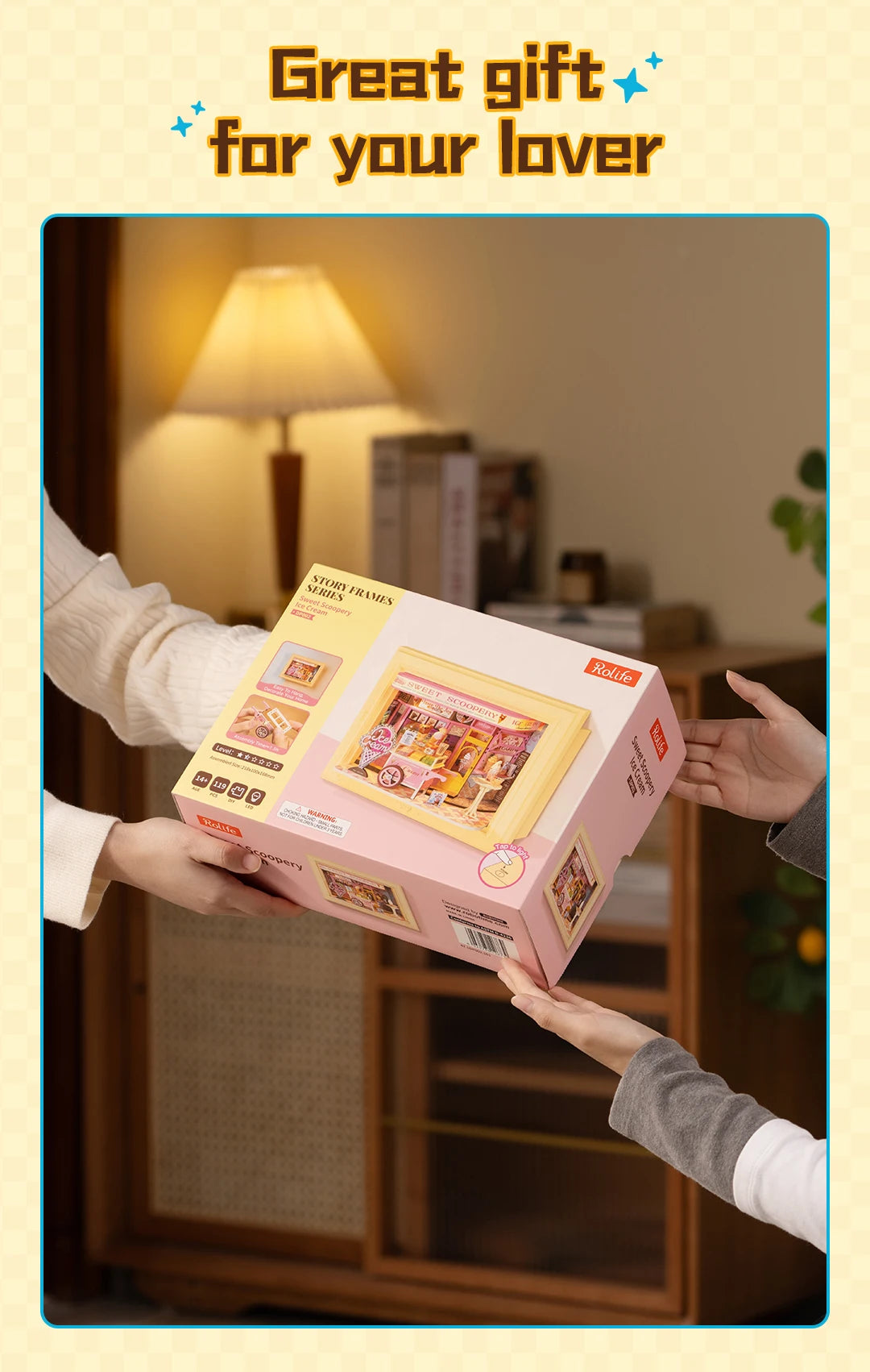 3D Shadow Box LED Light Up with Frame 3d wooden puzzle – view 13