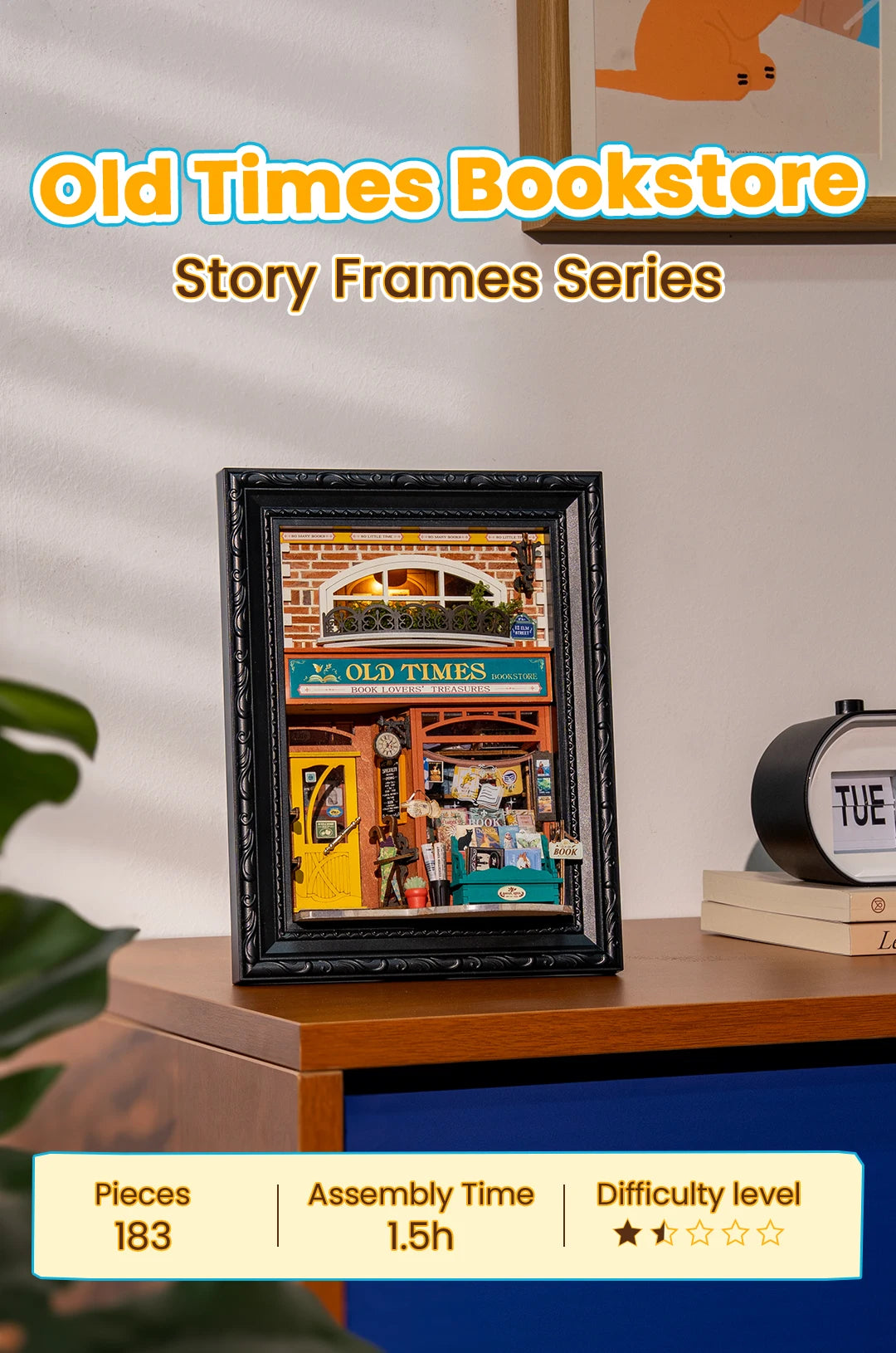 3D Shadow Box LED Light Up with Frame 3d wooden puzzle – view 18