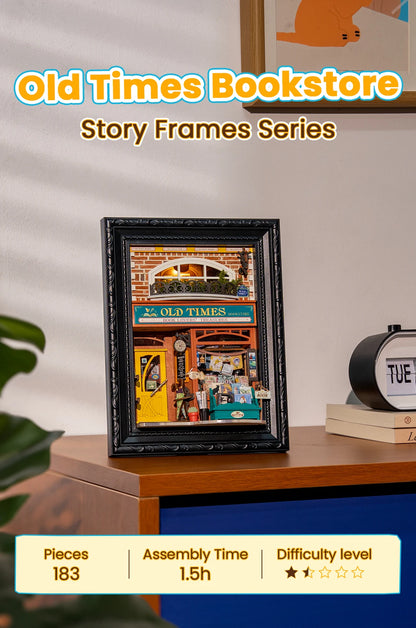 3D Shadow Box LED Light Up with Frame 3d wooden puzzle – view 18