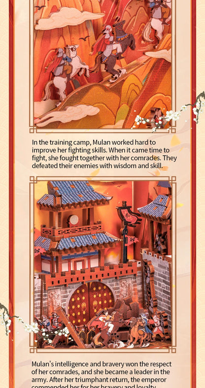 Legend of Mulan DIY Book Nook Kit