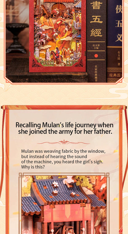 Legend of Mulan DIY Book Nook Kit