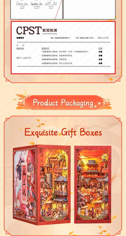 Legend of Mulan DIY Book Nook Kit