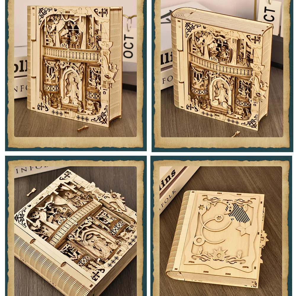 Book of Secrets Wooden 3d wooden puzzle – view 38