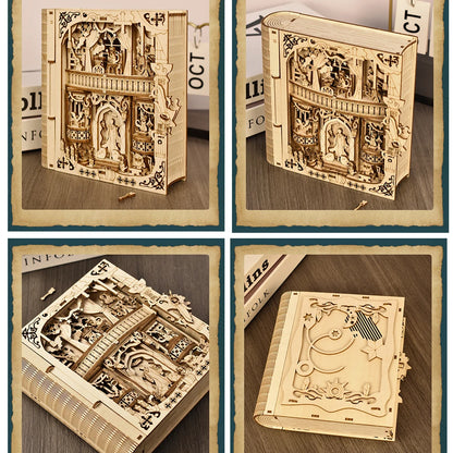 Book of Secrets Wooden 3d wooden puzzle – view 20