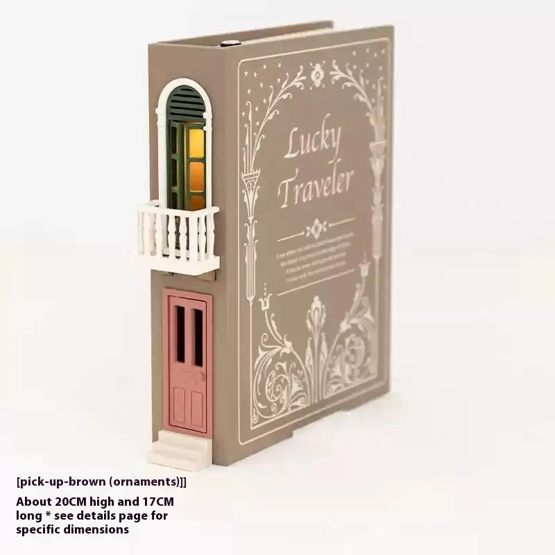 LED Faux Book Decor Set