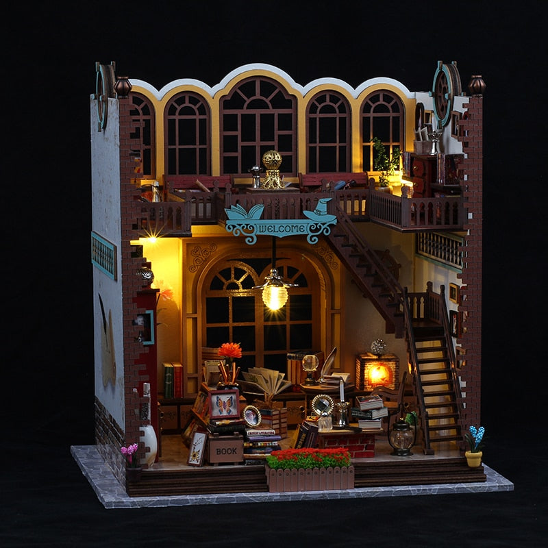 Magic Book House DIY Dollhouse Kit