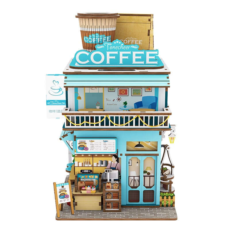 Cape Coffee Shop DIY Wooden Storage Box