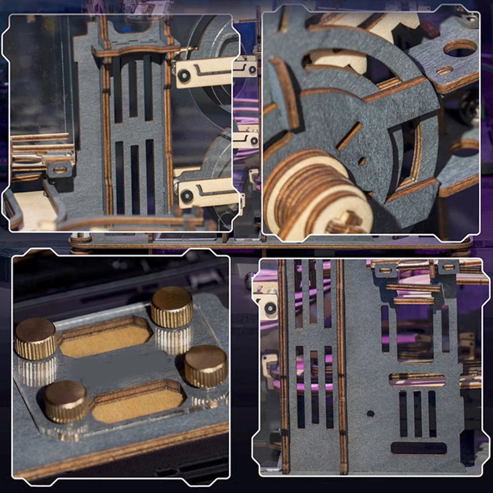Marble Run Set Mechanical Model 3d wooden puzzle – view 13