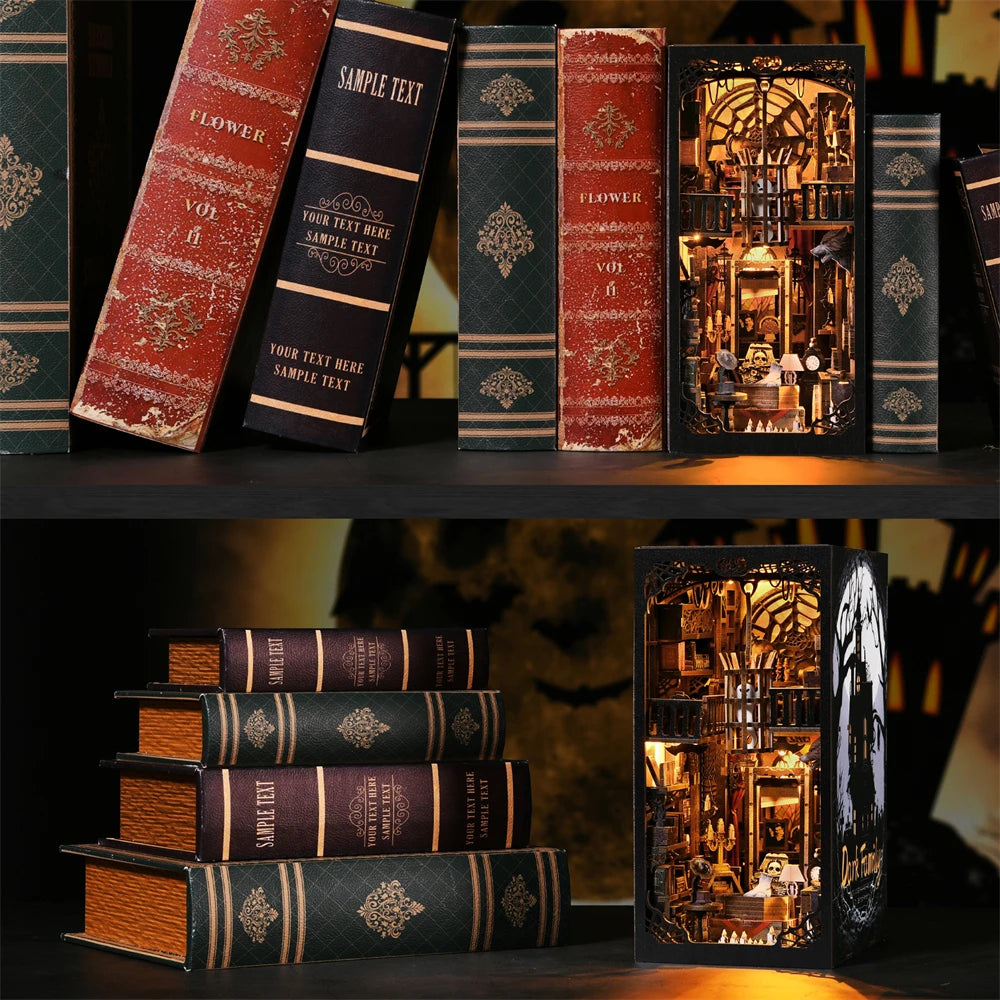 Addams Family Book Nook Kit