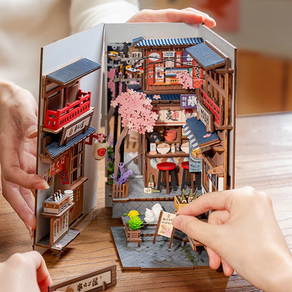 Sakura Wine Alley DIY Booknook Kit