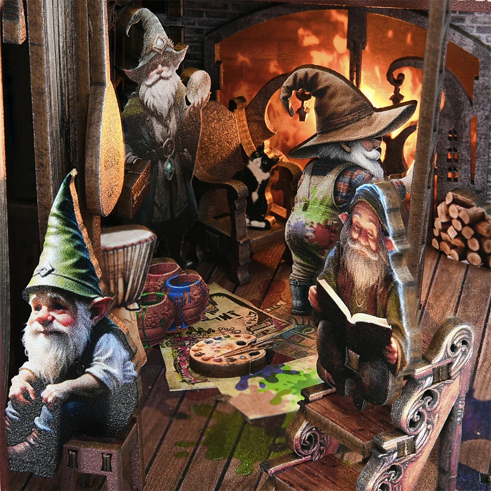 Dwarf’s House DIY Book Nook Kit