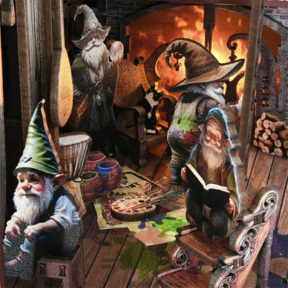 Dwarf’s House DIY Book Nook Kit