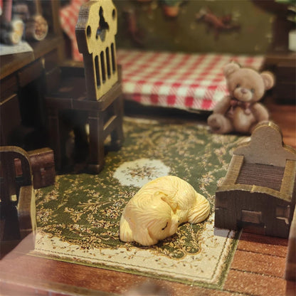 Country Cottage DIY Book Nook Kit - Finished Display