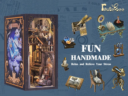 CUTEBEE Book Nook Kit Sets
