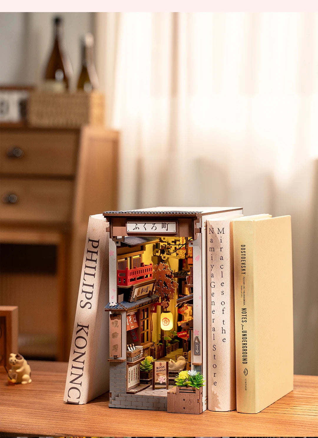 Sakura Wine Alley DIY Booknook Kit