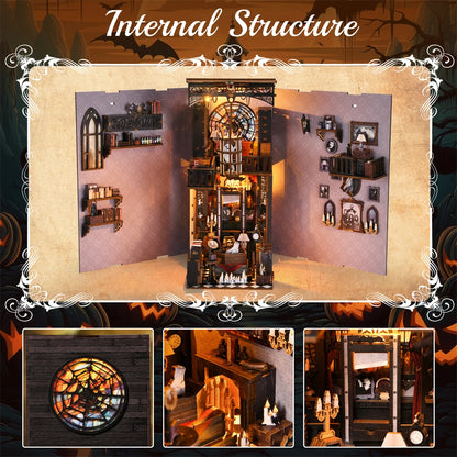 Addams Family Book Nook Kit