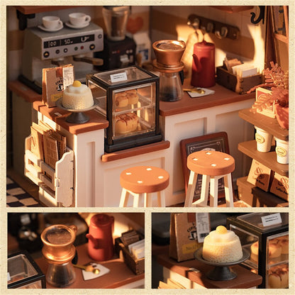 Rolife NO.17 Cafe DIY Dollhouse Kit