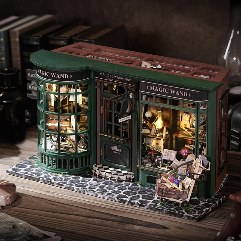 Magical Wand Shop DIY Dollhouse Kit