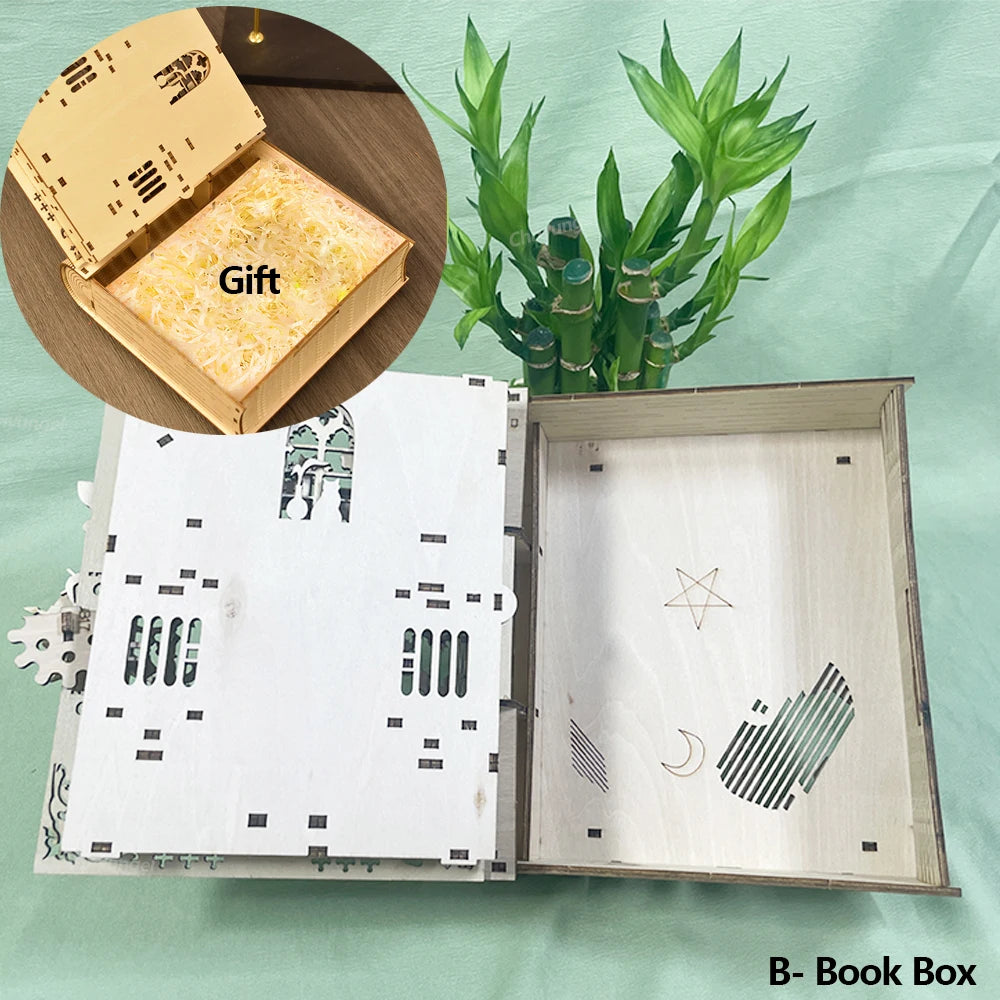 Book of Secrets Wooden 3d wooden puzzle – view 18