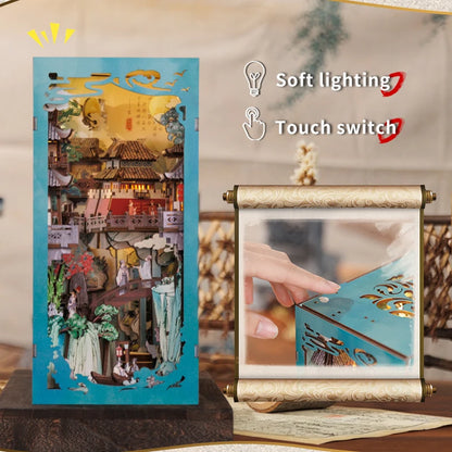 CUTEBEE Book Nook Kit Sets