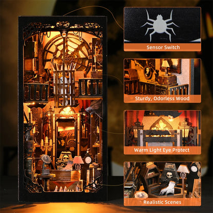 Addams Family Book Nook Kit