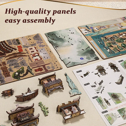 CUTEBEE Book Nook Kit Sets