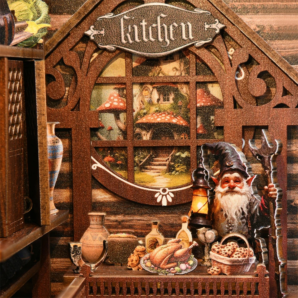 Dwarf’s House DIY Book Nook Kit