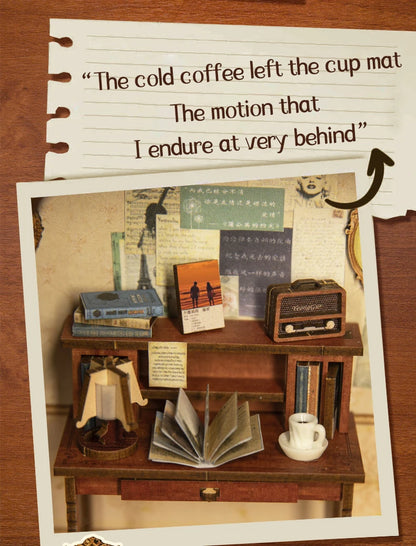 CUTEBEE Book Nook Kit Sets
