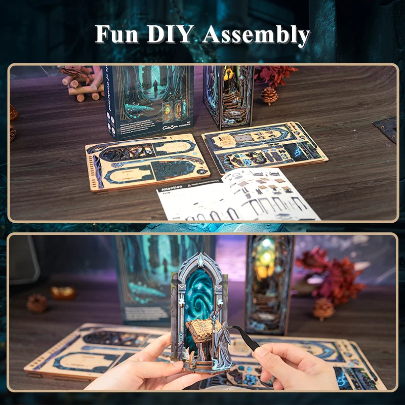 Gate of Wonderland DIY Book Nook Kit - Size Reference