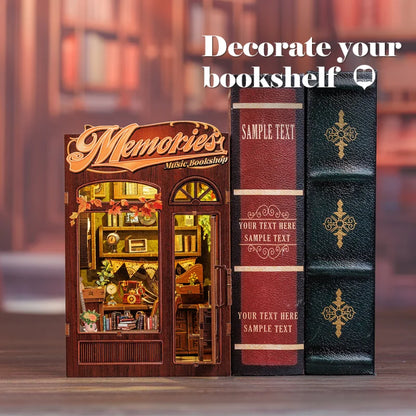 Owl Bookstore DIY Booknook Kit