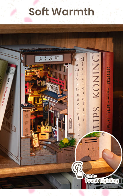 Sakura Wine Alley DIY Booknook Kit