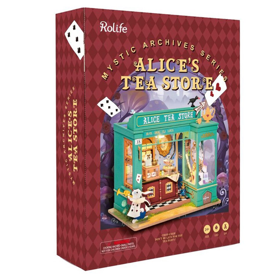 Rolife Alice's Tea Store DIY Dollhouse Kit