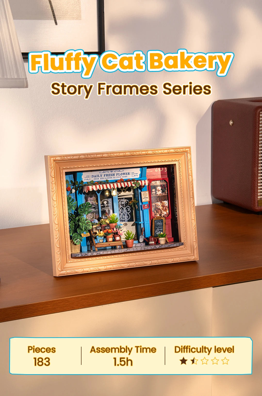 3D Shadow Box LED Light Up with Frame 3d wooden puzzle – view 14
