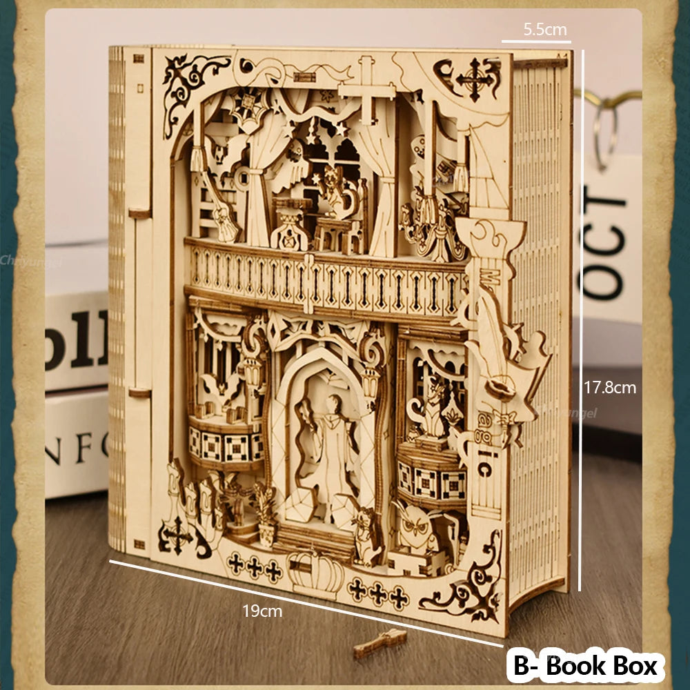 Book of Secrets Wooden 3d wooden puzzle – view 31