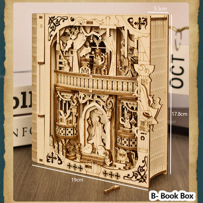 Book of Secrets Wooden 3d wooden puzzle – view 13