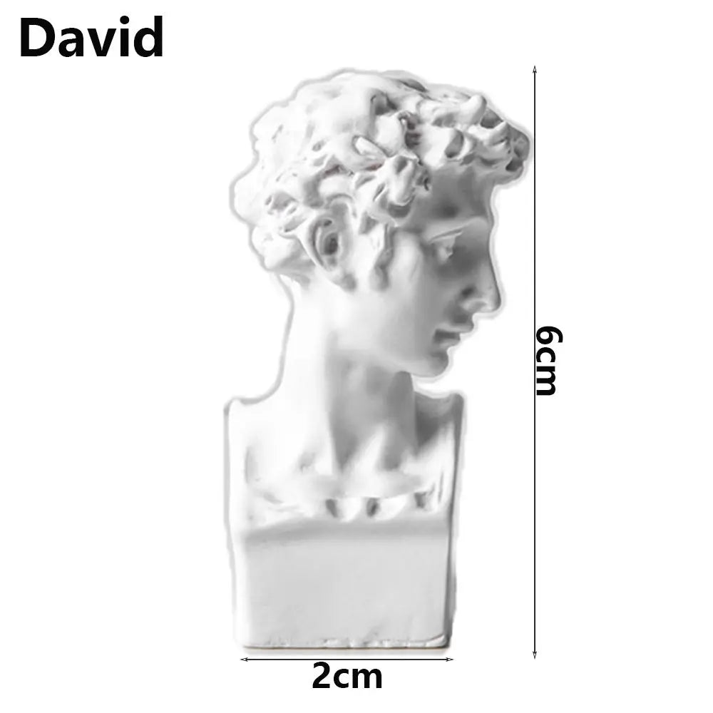 Grekisk byststaty 1:12 miniatyrtillbehör