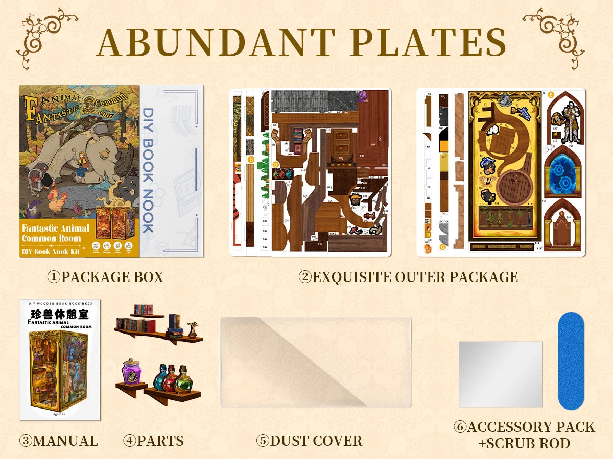 Fantastic Animals DIY Book Nook Kit - View 16 of 19