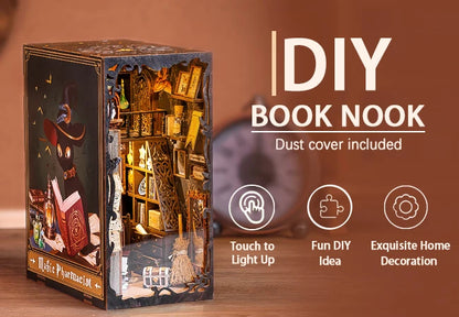 CUTEBEE Book Nook Kit Sets