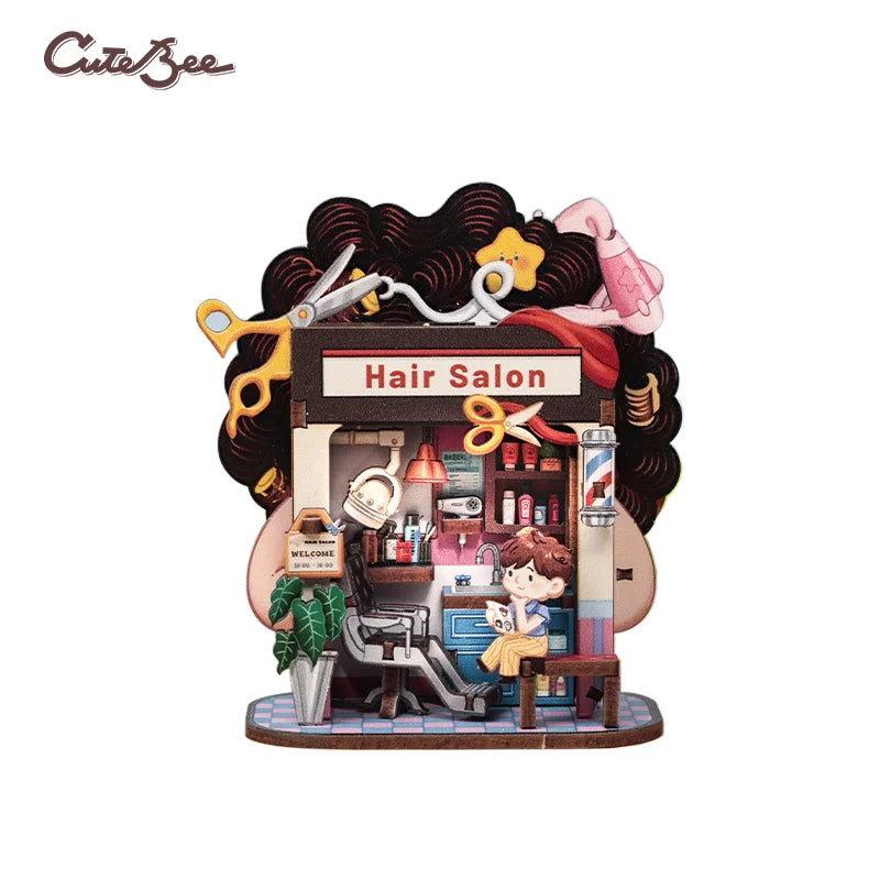 Hair Salon Corner DIY Miniature House Kit - View 12 of 12