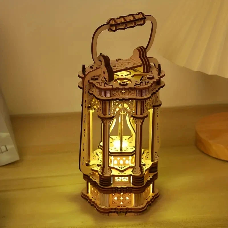 Tang Lantern , Scale Model, Model , Handcraft 3d wooden puzzle – complete kit