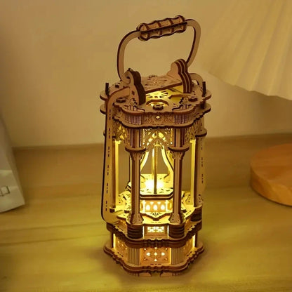 Tang Lantern , Scale Model, Model , Handcraft 3d wooden puzzle – complete kit
