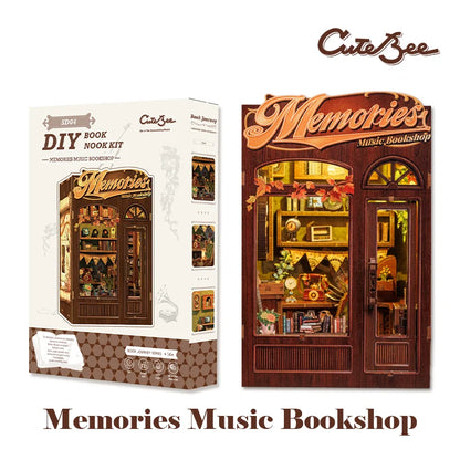 Owl Bookstore DIY Booknook Kit