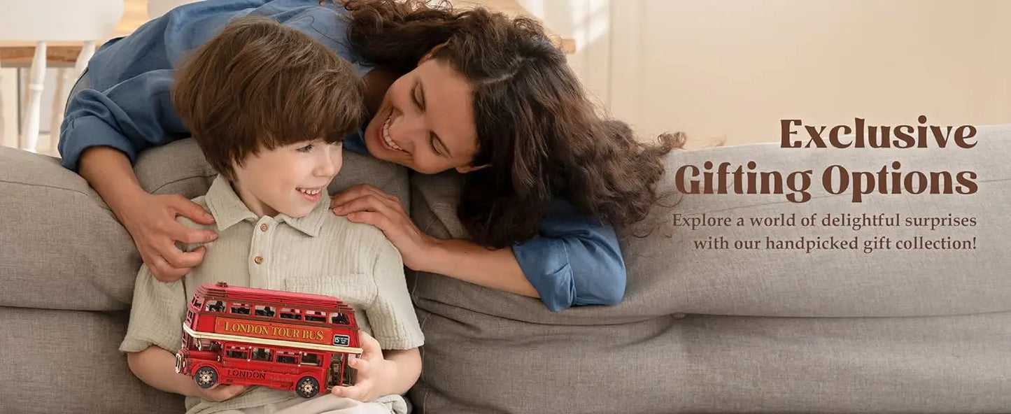 London Tour Bus DIY Miniature House Kit - View 12 of 15