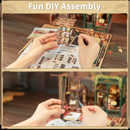Owl Bookstore DIY Booknook Kit