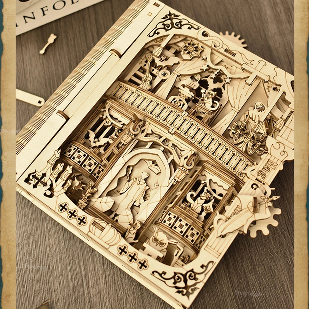 Book of Secrets Wooden 3d wooden puzzle – view 34