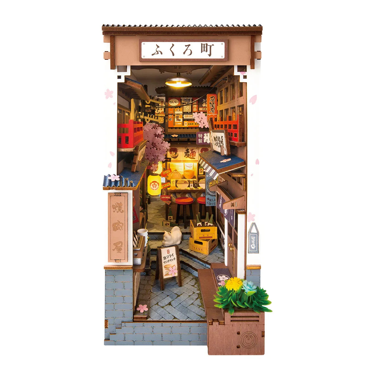 Sakura Wine Alley DIY Booknook Kit