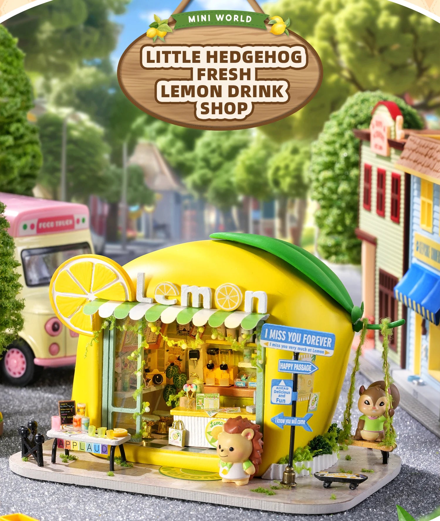 Wooden Miniature Furniture miniature house kit – view 15