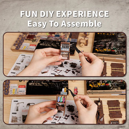 Twilight Warriors DIY Book Nook Kit - Interior Design